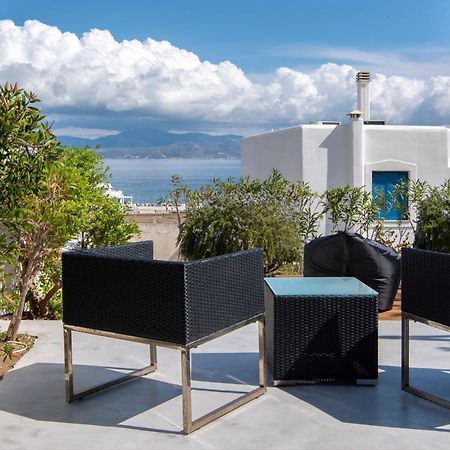 Just Blue With Amazing Sea Views In Piso Livadiヴィラ エクステリア 写真
