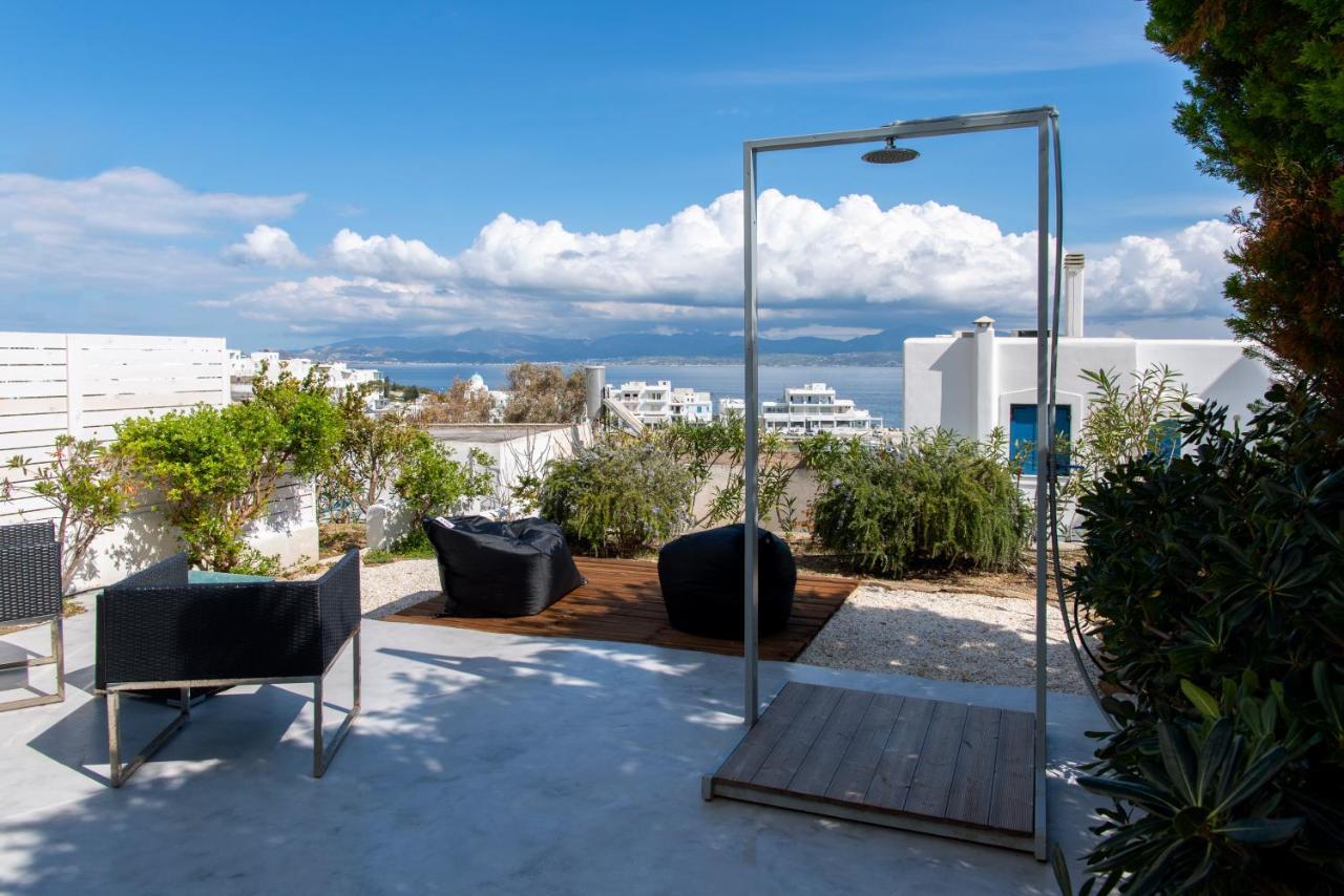 Just Blue With Amazing Sea Views In Piso Livadiヴィラ エクステリア 写真