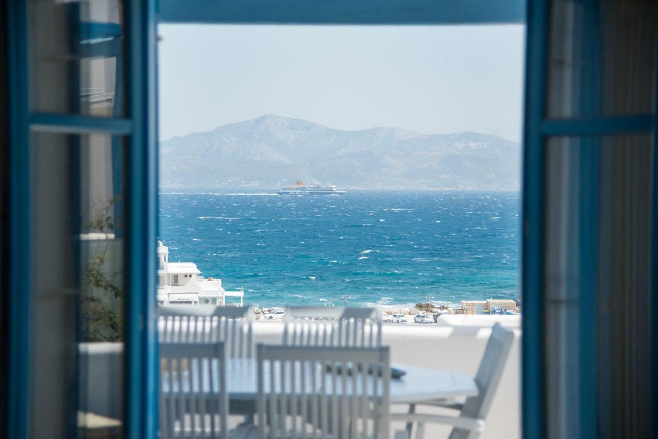 Just Blue With Amazing Sea Views In Piso Livadiヴィラ エクステリア 写真