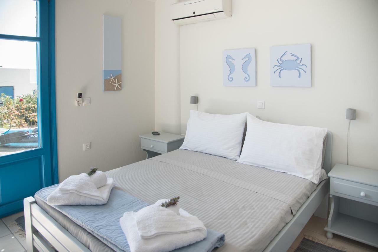 Just Blue With Amazing Sea Views In Piso Livadiヴィラ エクステリア 写真
