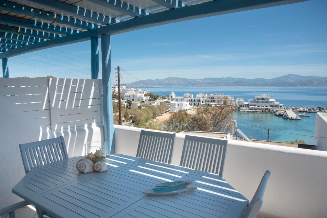 Just Blue With Amazing Sea Views In Piso Livadiヴィラ エクステリア 写真